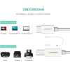 Кабель UGREEN US241 USB-C 2.0 to USB-B 2.0 Print Cable White (40560)